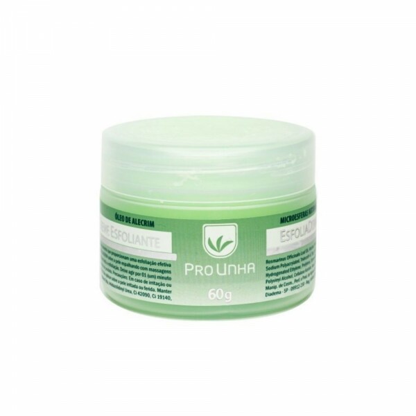 EsfoliaDerm 60g Pro Unha - Esfoliante Suave com Microesferas Naturais e Ação Antioxidante
